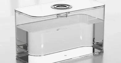 Câmara de água (reservatório de umidificação)