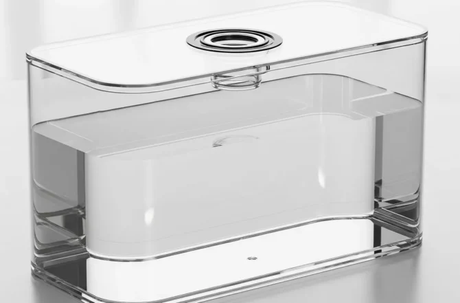 Câmara de água (reservatório de umidificação)