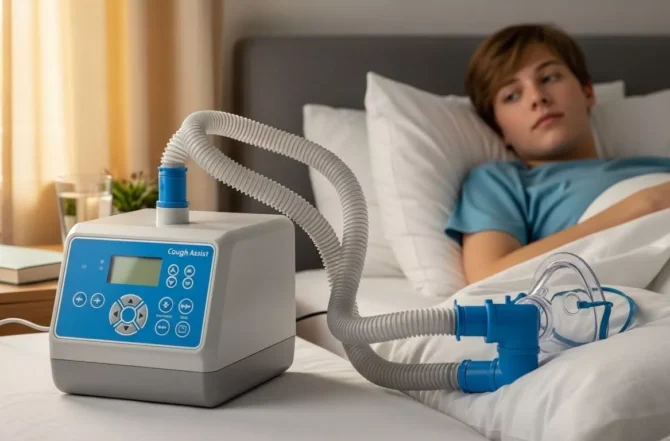 Cough Assist (máquina de tosse assistida)
