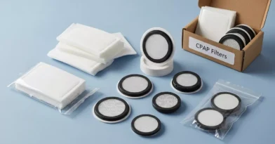 Filtros Descartáveis e Reutilizáveis para CPAP