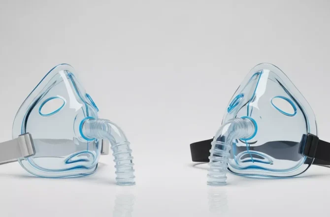 Máscaras infantis para CPAP